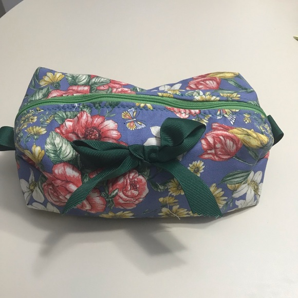 handmade Handbags - Floral Makeup Bag
